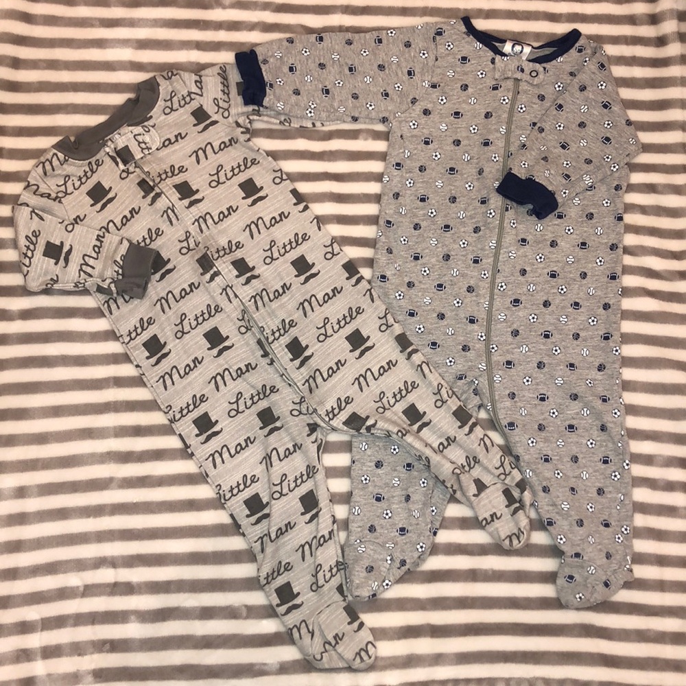 Koala Baby & Gerber Footie Pajamas Bundle - sz3-6M